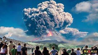 Massive chaos in Sicily, Italy! Stromboli Volcano eruptions! Ash and lava everywhere in the city!
