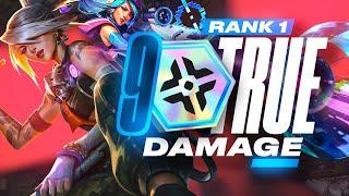 How Rank 1 Plays True Damage For Free LP | TFT Set 10