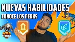 Esto lo Cambia TODO  Conoce Los Perks en Wild Forest 