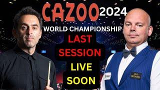 Ronnie o sullivan vs Stuart bingham | World Championship 2024 Last Session