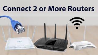 Paano i-Connect ang 2 or More Routers on One Network