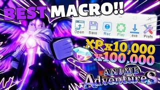 *NEW METHOD* How To AFK Macro Farm in Anime Adventures!