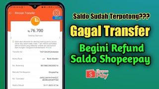 Cara  Mengatasi Transfer Shopeepay Yang Gagal dan Sedang di Proses