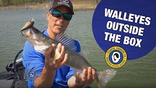 How to Catch Walleyes Outside the Box (walleye fishing); Fishful Thinker TV