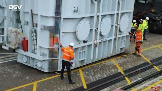 DSV Project Transformer Transport from Turkey to Lithuania