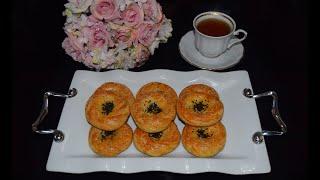 Afghan Salty cookies recipe | کلچه نمکی