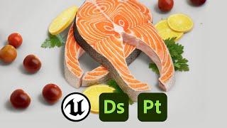 Salmon Steak: Organic Material Study