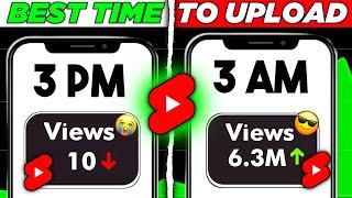 Best Time To Upload Shorts On YouTube  (Viral your shorts ) || Shorts kis Time Per Upload Karen 