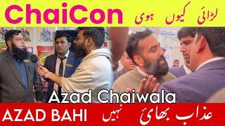 ChaiCon my Azad Chaiwala sy Lari kuo hoi Interview | ChaiCon best Business | Azad Chaiwala