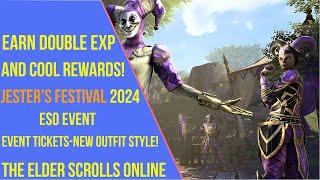Earn Double EXP with the Jester's Festival Event in ESO 2024