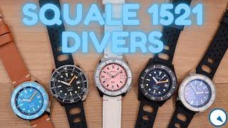 50 Atmos - The Case that Made Squale Famous - 1521 Swiss Automatic Diver