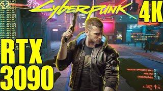 Cyberpunk 2077 RTX 3090 Ultra Settings DLSS Comparison Performance 4K