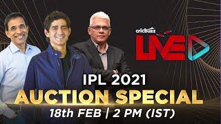 Cricbuzz Live, IPL 2021: Auction Special 