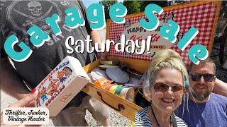 Garage Sale Saturday! Shop Along With Me For Vintage Home Decor & Collectables