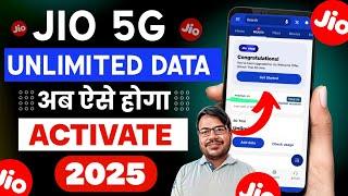 Jio 5g activate kaise kare 2025 | how to activate jio 5g unlimited data | jio 5g setting kaise kare