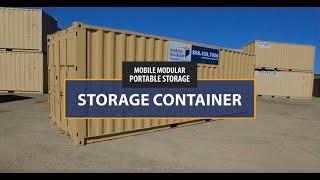 Portable Storage Containers