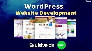 Create responsive wordpress website or wordpress design