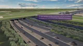 Heathrow unveils new CGI of improved 14-lane M25 with expansion