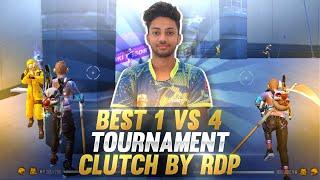 1v4 Unbelievable Clutch By TE RDP || Tournament  Highlights  || TEAM ELITE