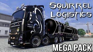 Squirrel Logistics Mega Pack (ETS2 Mod)