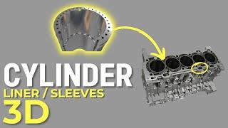 (3D) Cylinder Liner/Sleeve Working?