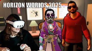 Exploring the Horizon Worlds Metaverse in 2025...