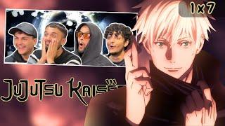 GOJO’S INFINITE VOID!!! | Anime NEWBIES vs. Jujutsu Kaisen 1x7 "Assault" Reaction