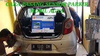 Cara pasang sensor parkir mobil agya 2014