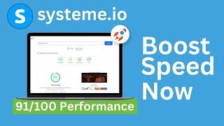 Systeme Website Speed Optimization Tutorial - Boost Systeme Website Speed Instantly | Website Speedy