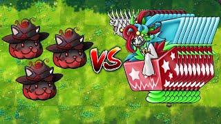 PVZ Fusion Challenge Part 79 - 1 New Plants Fusion VS 400 Random Zombie Max HP - Who Will Win?