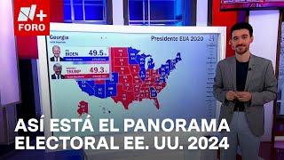 ¿Cuál es el escenario actual previo a las elecciones de EE. UU. 2024? - Sábados de N+ FORO