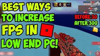3 Ways To Increase FPS on ROBLOX!️ (Low End PC) - WORKS 2023