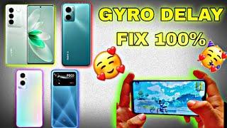 how to fix gyro delay in bgmi  ?? | gyro delay fix 100%. in bgmi !..