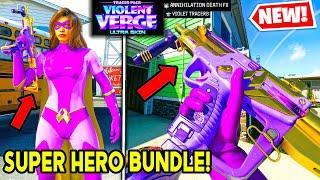 New TRACER PACK VIOLENT VERGE Bundle is HERO in BO6 WARZONE!  (Aetherella Skin Ultraviolet Ray Gun)