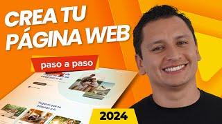 Como Crear Una Pagina Web Paso a Paso 2024 | Tutorial Desde Cero