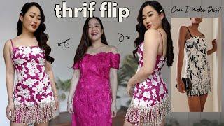 BIRTHDAY THRIFT FLIP + GIVEAWAY  Can I dupe a $5000 Carolina Herrera dress??!