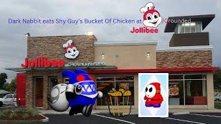 Dark Nabbit Eats Shy Guy's Bucket Of Chicken at Jollibee/Grounded