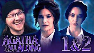 AGATHA ALL ALONG EPISODE 1 & 2 REACTION | 1x1 | 1x2 | Marvel Television | Review