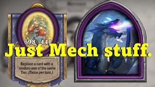 Mechs scale really well - Hearthstone Battlegrounds