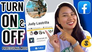 Facebook professional mode TURN ON & OFF | Instant Celebrity  | DALI LANG