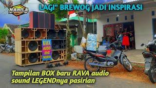 Tampilan box baru RAVA audiosound legend nya pasirian lumajang..!!