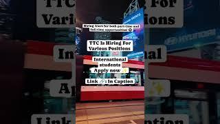 #Hiringalert for #internationalstudents. Comment below for Link #canada #canadajobs #hiring