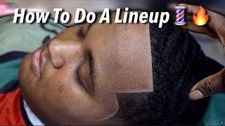 HOW TO DO THE PERFECT LINEUP | QUICK & EASY HAIRCUT TUTORIAL 2023
