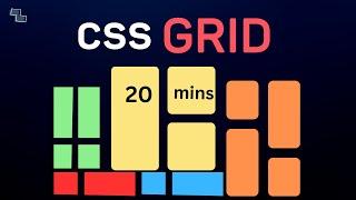 Learn  CSS Grid  In 20 Minutes - All CSS Grid  Properties