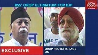 RSS Tells Govt To Resolve OROP