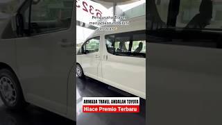 Tampilan Toyota Hiace Premio,Armada Travel Andalan Dari Pabrikan Toyota