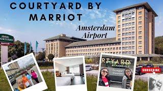 COURTYARD BY MARRIOT AMSTERDAM AIRPORT | Hotel near Schiphol Airport | @travelingartasty