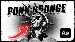 How to make INSANE ''PUNK GRUNGE'' Effect in After Effects (Tutorial)