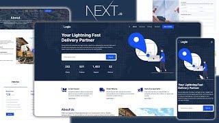 Nextjs Website: Presenting a Dynamic and Responsive Logistics Website