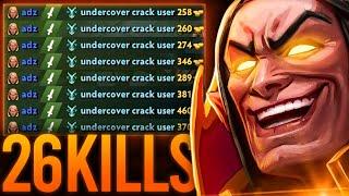 RANK 130 GRANDMASTER INVOKER EPIC 26 KILLS GAME vs LEASHRAC MID | Dota 2 Invoker